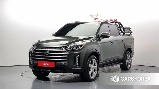 Ssangyong The New Rexton Sport 2021 Темно-зеленый из Кореи