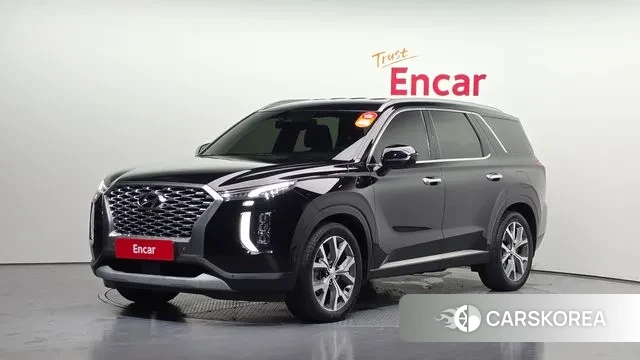 Hyundai Palisade 2021 Черный из Кореи
