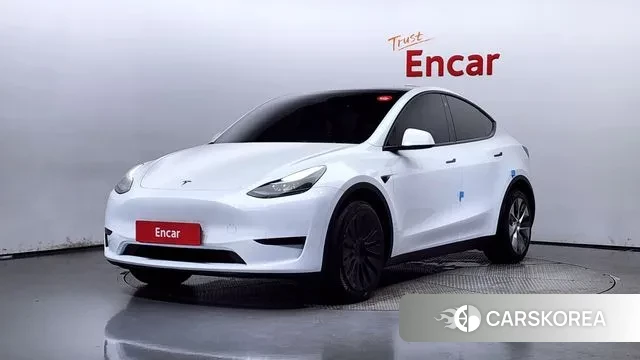 Tesla Model Y 2024 Белый из Кореи