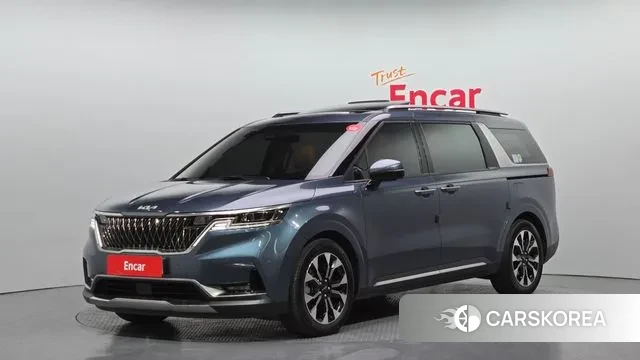 Kia Carnival 4th generation 2021 Синий из Кореи
