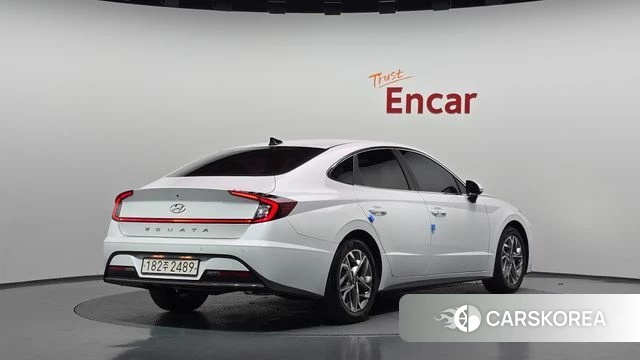 Hyundai Sonata (DN8) 2021 Белый из Кореи
