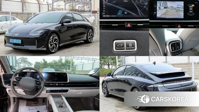 Hyundai Ionic 6 2023 Синий из Кореи