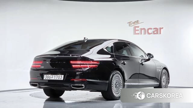 Genesis G80 (RG3) 2021 Черный из Кореи
