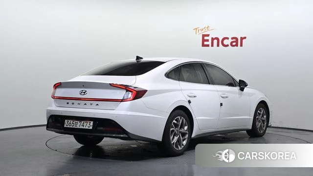 Hyundai Sonata (DN8) 2022 Белый из Кореи