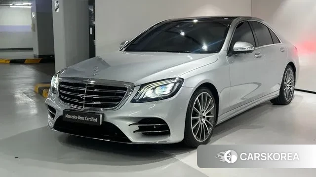Mercedes-Benz S-Class W222 2020 Серебряный из Кореи