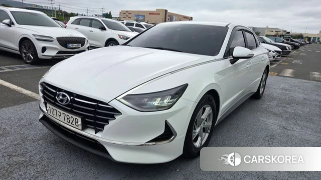 Hyundai Sonata (DN8) 2020 Белый из Кореи