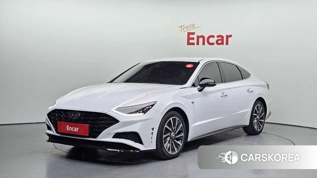 Hyundai Sonata (DN8) 2023 Белый из Кореи