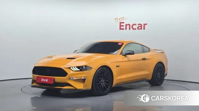 Ford Mustang 2019 Оранжевый из Кореи