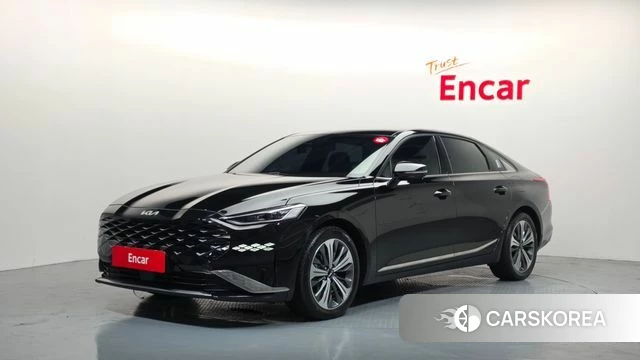 Kia K8 Hybrid 2021 Черный из Кореи