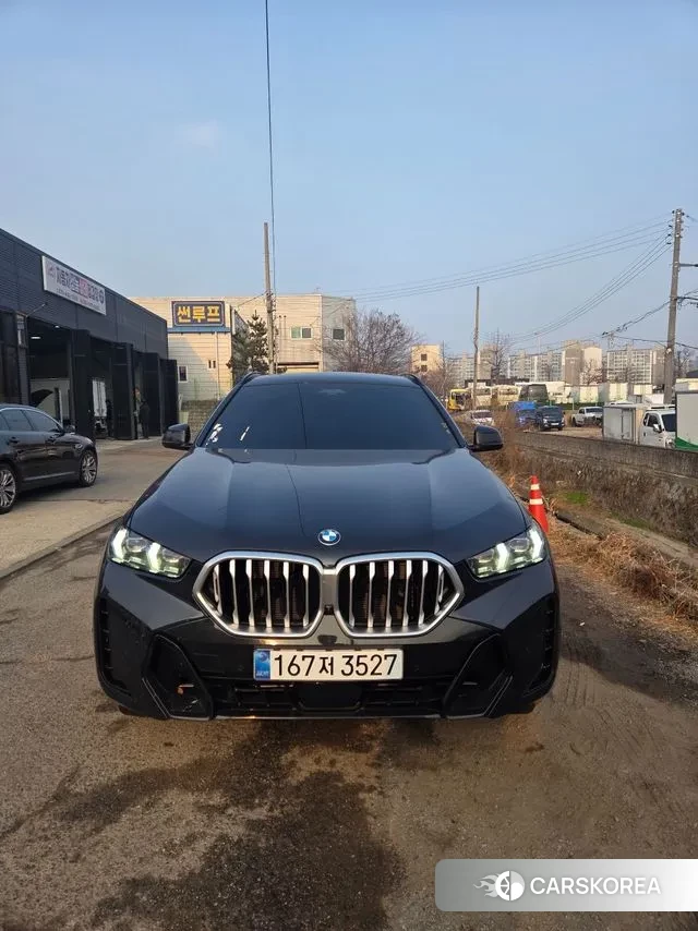 BMW X6 (G06) 2025 Черный из Кореи