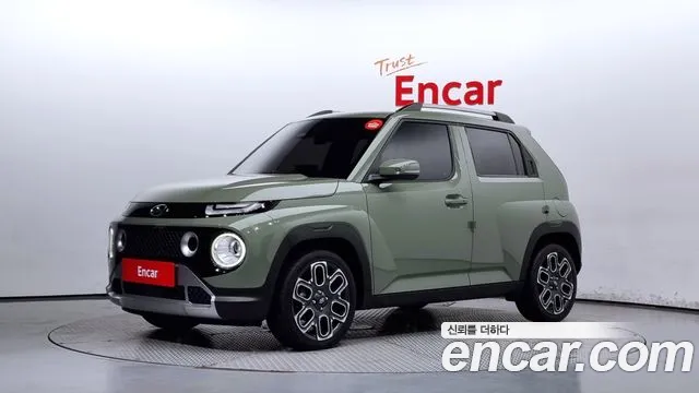 Hyundai Casper 2022 Светло-зеленый из Кореи