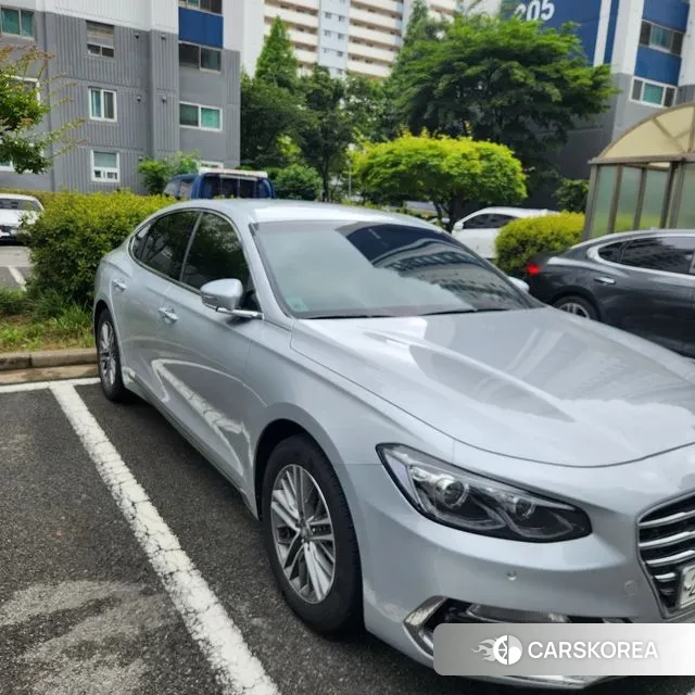 Hyundai Grandeur IG 2019 Серебристо-серый из Кореи