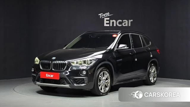 BMW X1 (F48) 2019 Черный из Кореи