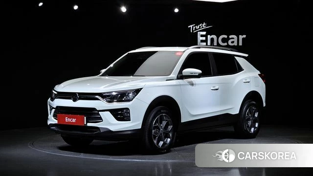 Ssangyong Beautiful Korando 2022 Белый из Кореи