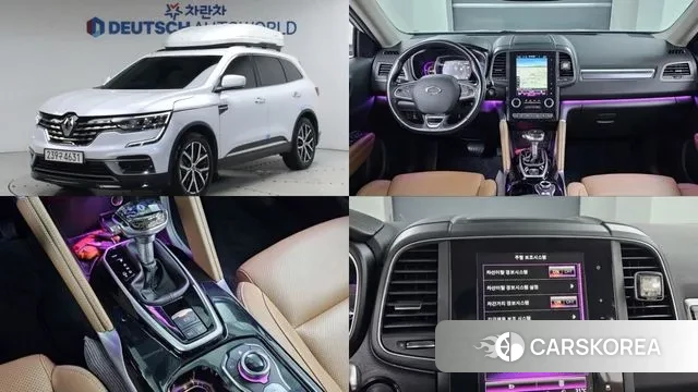 Renault Korea (Samsung) The New QM6 2021 Белый из Кореи