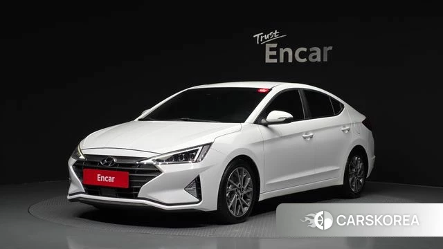 Hyundai The New Avante AD 2018 Белый из Кореи