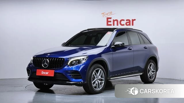 Mercedes-Benz GLC-Class X253 2018 Синий из Кореи