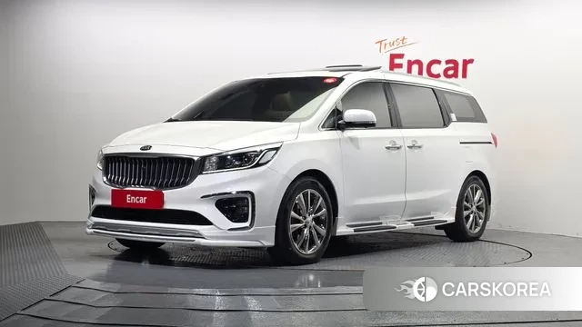 Kia The New Carnival 2019 Белый из Кореи