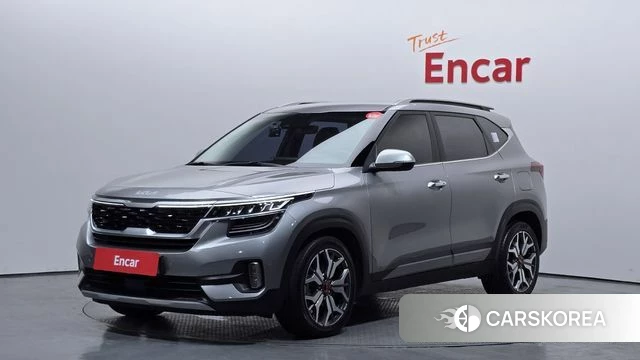 Kia Seltos 2022 Серебряный из Кореи