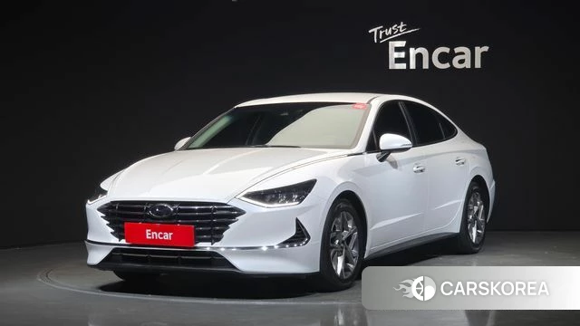 Hyundai Sonata (DN8) 2021 Белый из Кореи