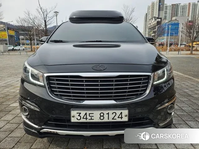 Kia All New Carnival 2018 Черный из Кореи