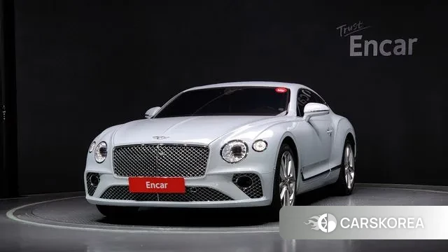 Bentley Continental GT 3rd Generation 2020 Белый из Кореи