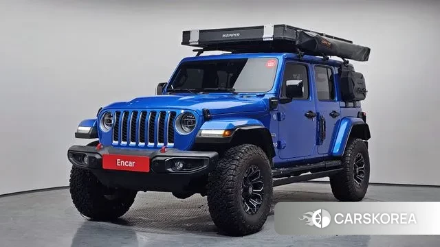 Jeep Wrangler (JL) 2021 Синий из Кореи