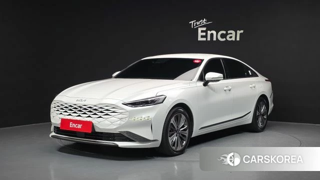 Kia K8 Hybrid 2022 Белый из Кореи