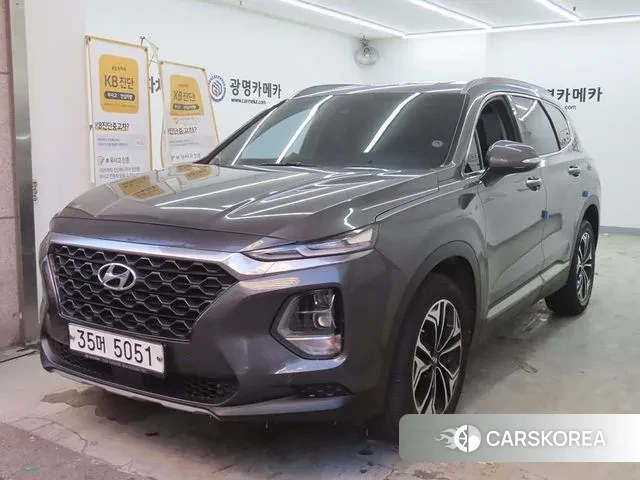 Hyundai Santa Fe TM 2019 Серый из Кореи