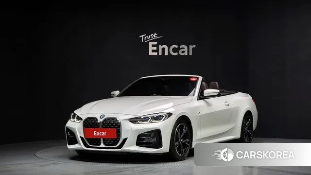 BMW 4 Series (G22) 2023 Белый из Кореи