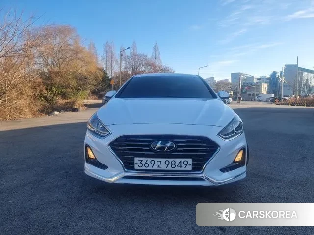 Hyundai Sonata New Rise 2019 Белый из Кореи
