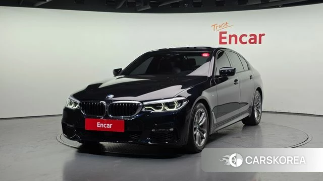 BMW 5 Series (G30) 2018 Черный из Кореи