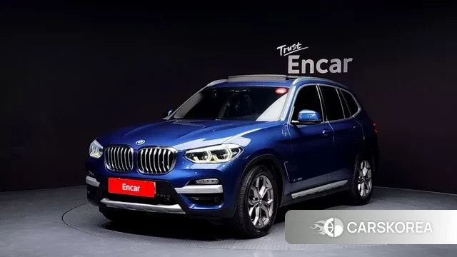 BMW X3 (G01) 2018 Синий из Кореи