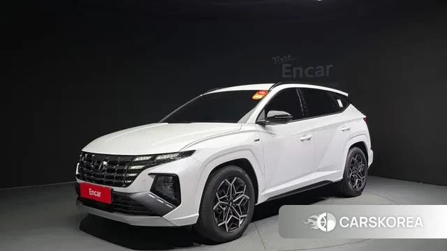 Hyundai Tucson Hybrid (NX4) 2023 Белый из Кореи