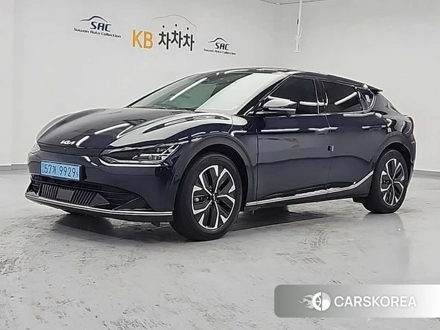 Kia EV6 2021 Синий из Кореи