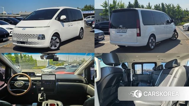 Hyundai Staria 2021 Белый из Кореи