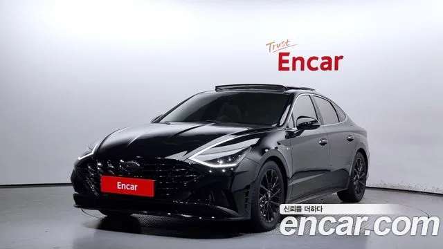 Hyundai Sonata (DN8) 2019 Черный из Кореи