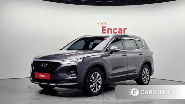 Hyundai Santa Fe TM 2019 Серый из Кореи