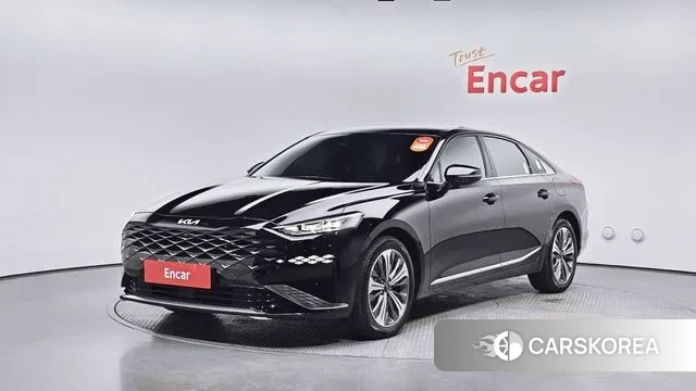 Kia K8 Hybrid 2024 Черный из Кореи
