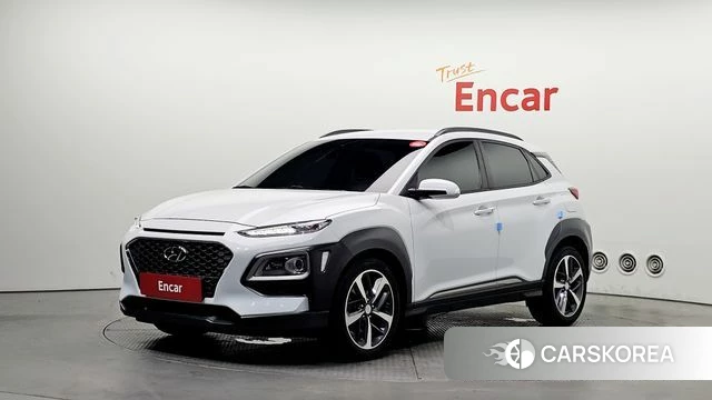 Hyundai Kona 2018 Белый из Кореи