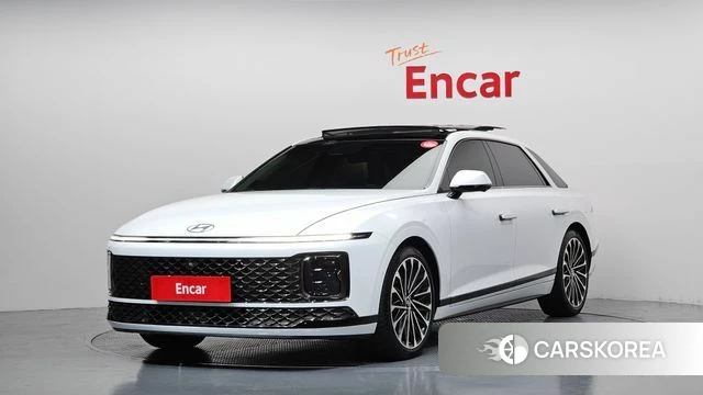 Hyundai Grandeur (GN7) 2023 Белый из Кореи