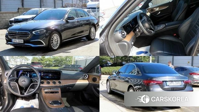Mercedes-Benz E-Class W213 2021 Серый из Кореи