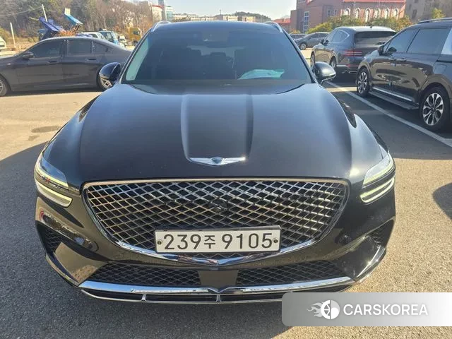 Genesis GV70 2021 Черный из Кореи