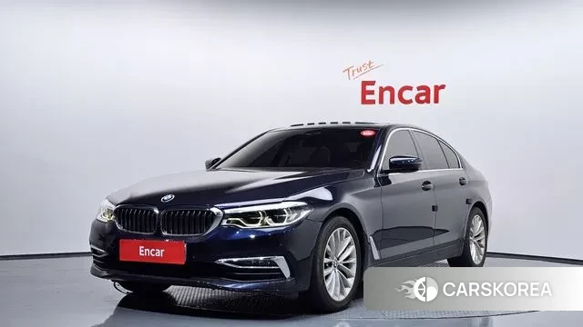 BMW 5 Series (G30) 2019 Черный из Кореи