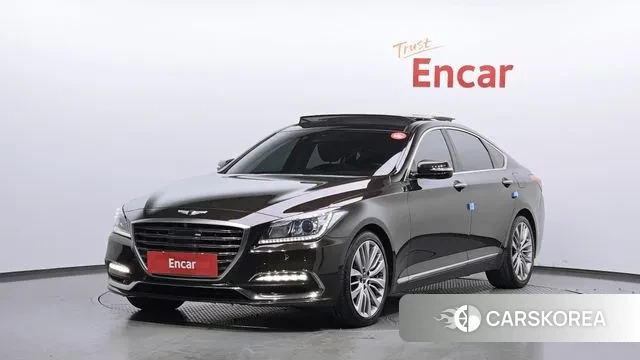 Genesis G80 2018 Коричневый из Кореи