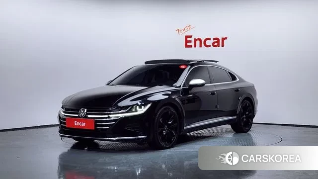 Volkswagen Arteon 2022 Черный из Кореи