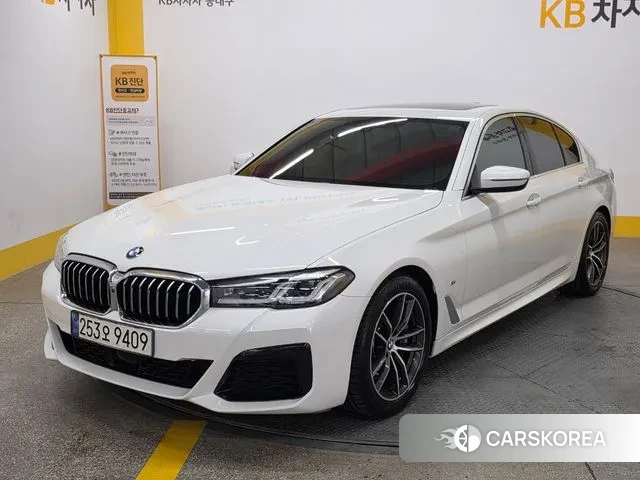 BMW 5 Series (G30) 2021 Белый из Кореи