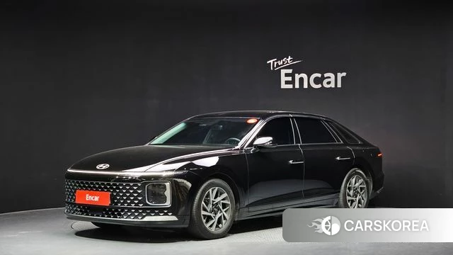 Hyundai Grandeur (GN7) 2023 Черный из Кореи