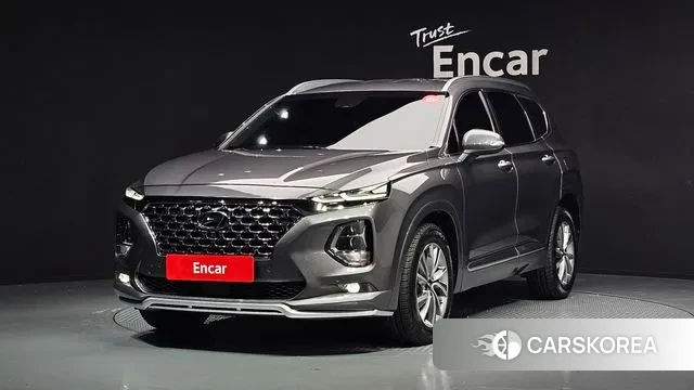 Hyundai Santa Fe TM 2020 Серый из Кореи