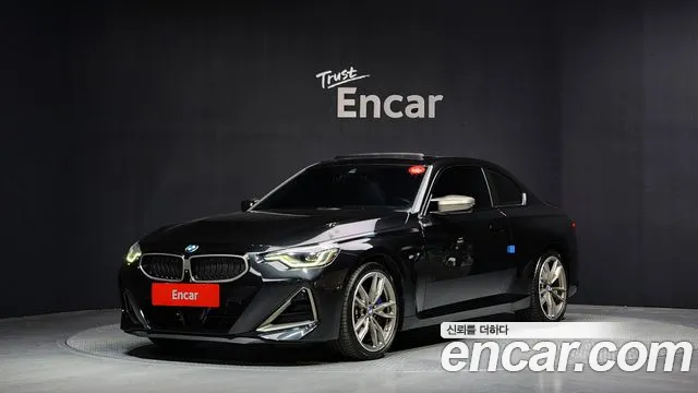 BMW 2 Series (G42) 2023 Черный из Кореи
